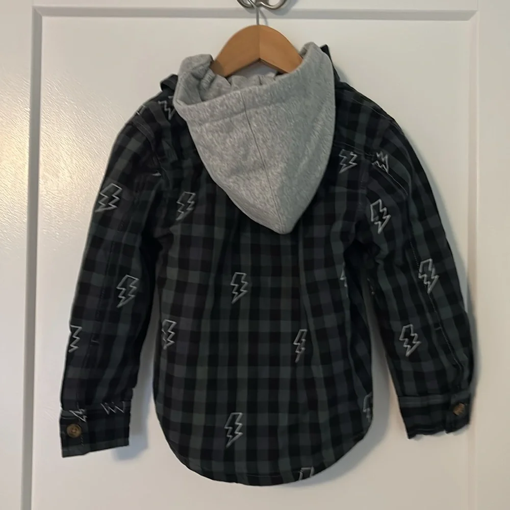 Appaman Glen Hooded Shirt, Size 3 NEW WITH TAGS!